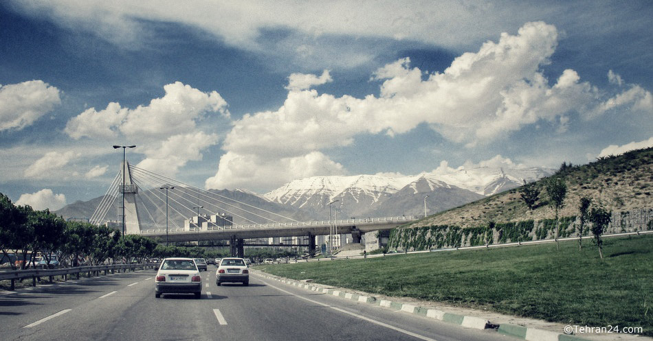 Tehran, Chamran Highway (Parkway)